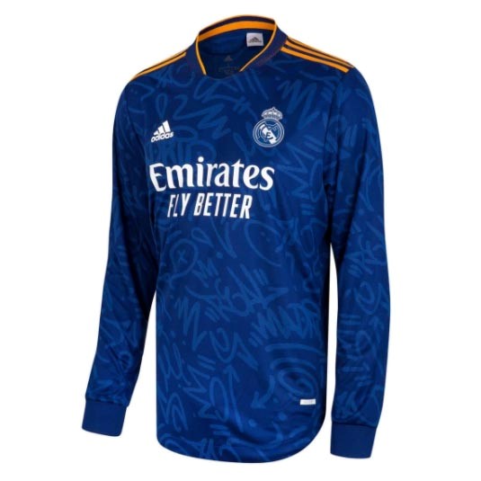 Tailandia Camiseta Real Madrid Segunda equipo ML 2021-22